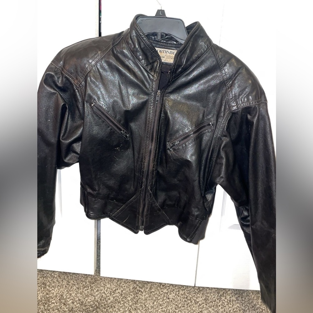 Northside Fashions Genuine Leather bomber Jacket
